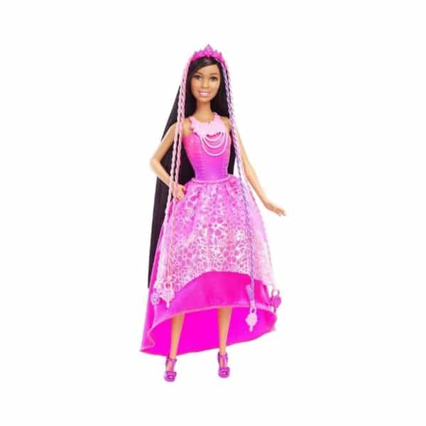 Barbie Princess Nikki Playset Endless Hair Kingdom Snap 'n Style