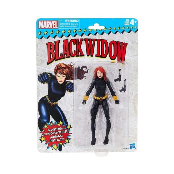 Black Widow Marvel Retro 6 Inch Hasbro