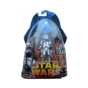 Clone Commander Red Star Wars Revenge Of The Sith Battle Gear 3.75
