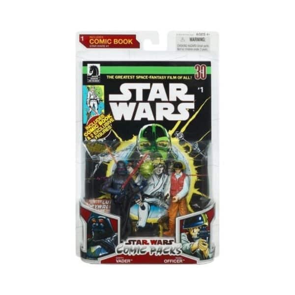 Darth Vader & Rebel Officer Star Wars Comic Pack 2 Pack