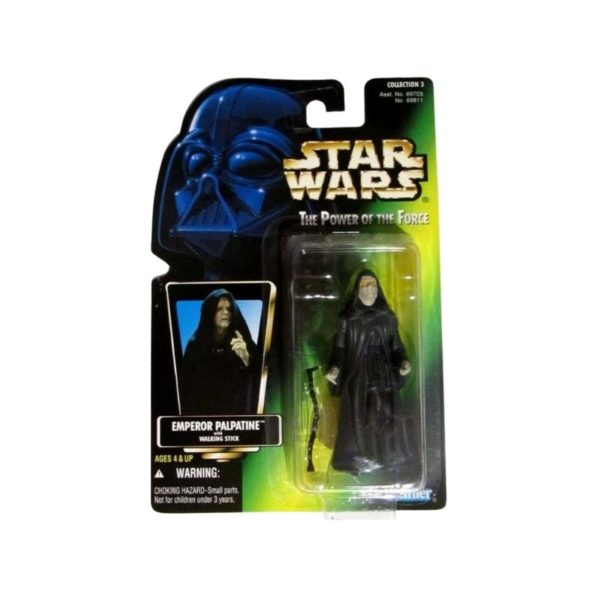 Emperor Palpatine With Walking Stick Star Wars Power Of The Force 3.75