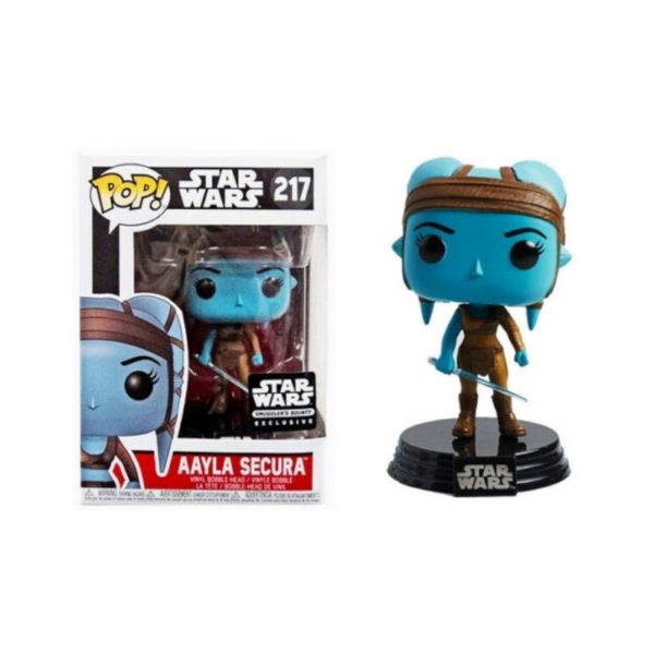 Funko Pop Aayla Secura # 217 Star Wars Smugglers Bounty