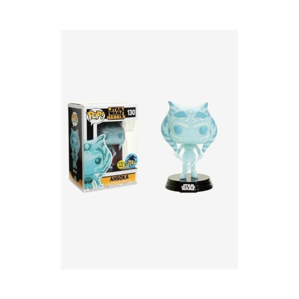Funko Pop Ahsoka # 130 Star Wars Rebels GITD 2017 Comikaze Exclusive