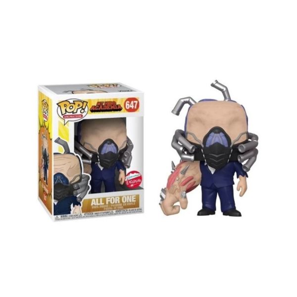 Funko Pop All for One # 647 Charged Exclusive My Hero Academia