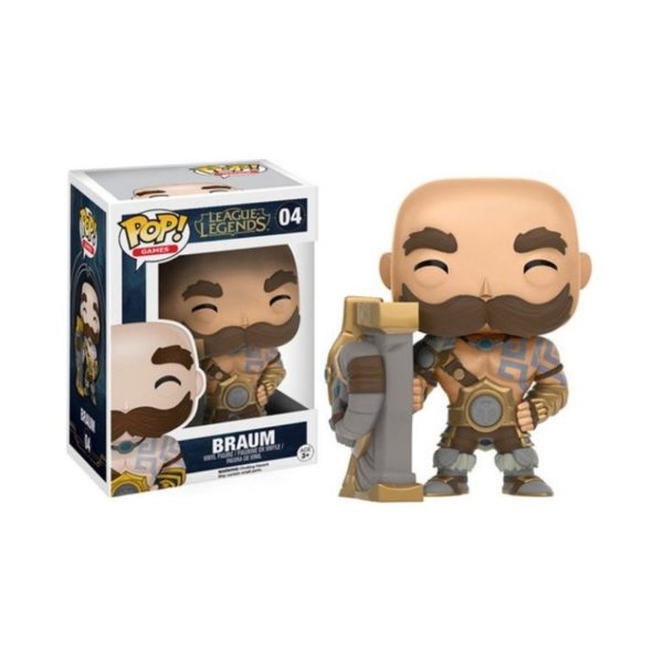 Funko Pop Braum # 04 League Of Legends