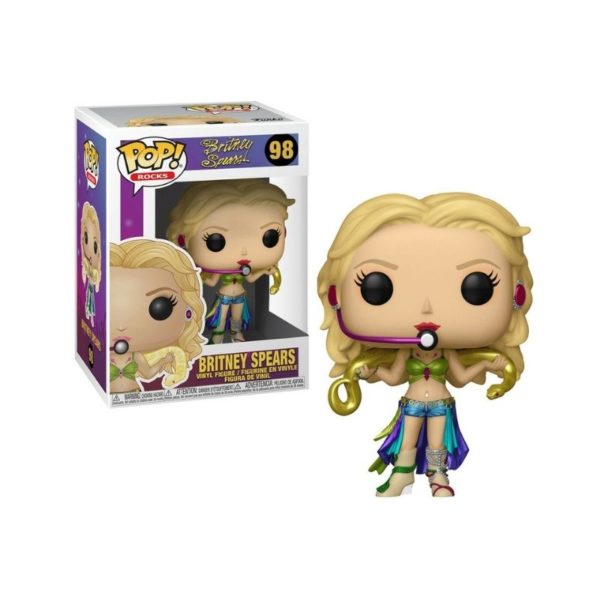 Funko Pop Britney Spears # 98 Metallic Exclusive