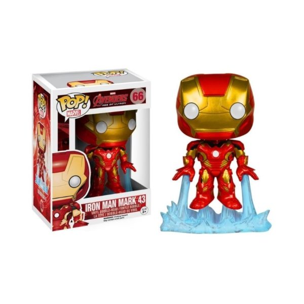 Funko Pop Iron Man Mark 43 # 66 Marvel Avengers Age Of Ultron