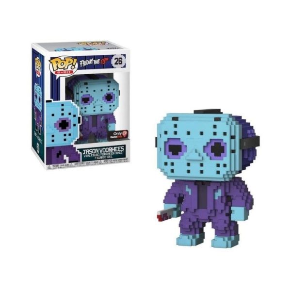 Funko Pop Jason Vorhees # 26 Friday The 13th 8 Bit Exclusive