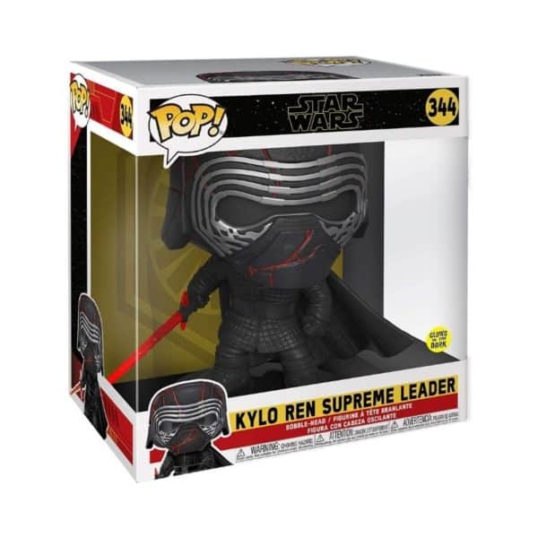 Funko Pop Kylo Ren Supreme Leader # 344 Star Wars Rise Of The Skywalker 10 Inch