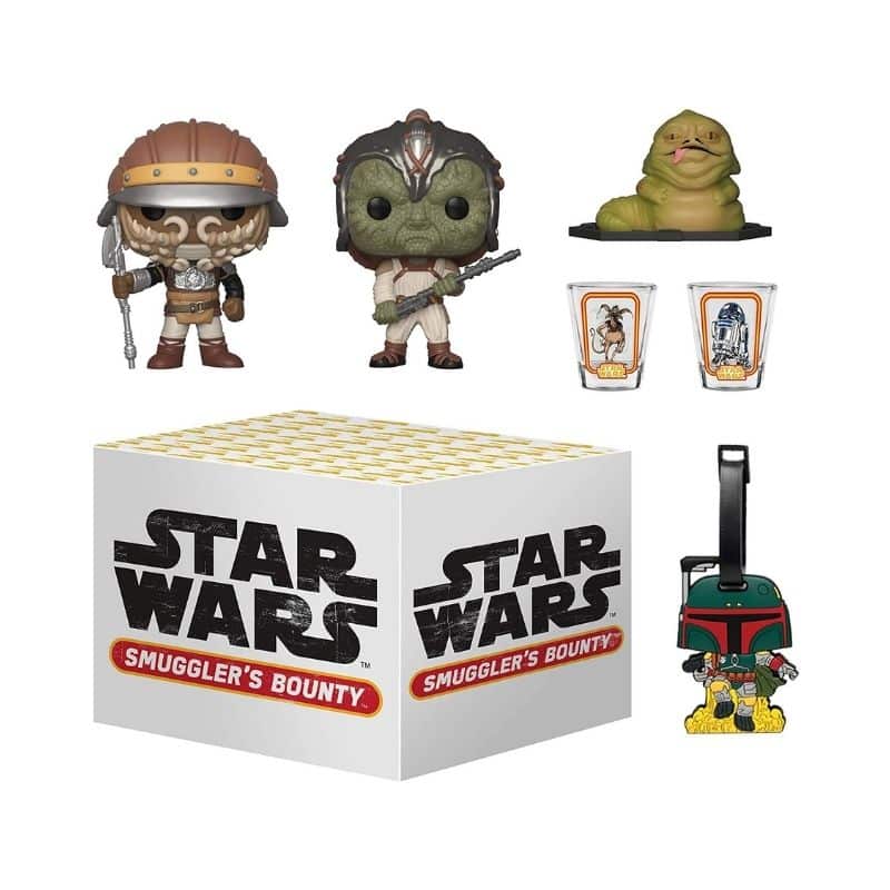 Funko Pop Lando #282 Klaatu # 283 Smugglers Bounty Box Jabbas Skiff ...