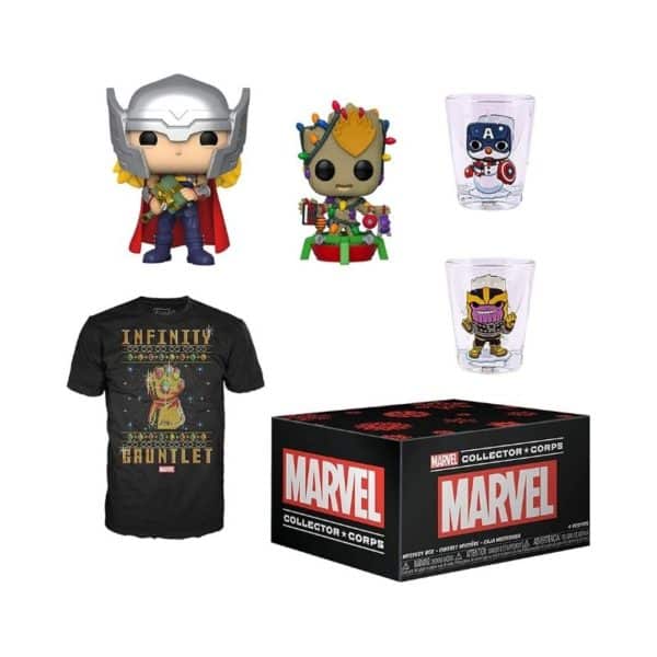 Funko Pop Marvel Collector Corps Subscription Box Holiday Theme November 2019 3XL T Shirt