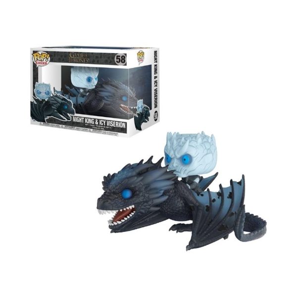 Funko Pop Night King & Icy Viserion # 58 Game Of Thrones