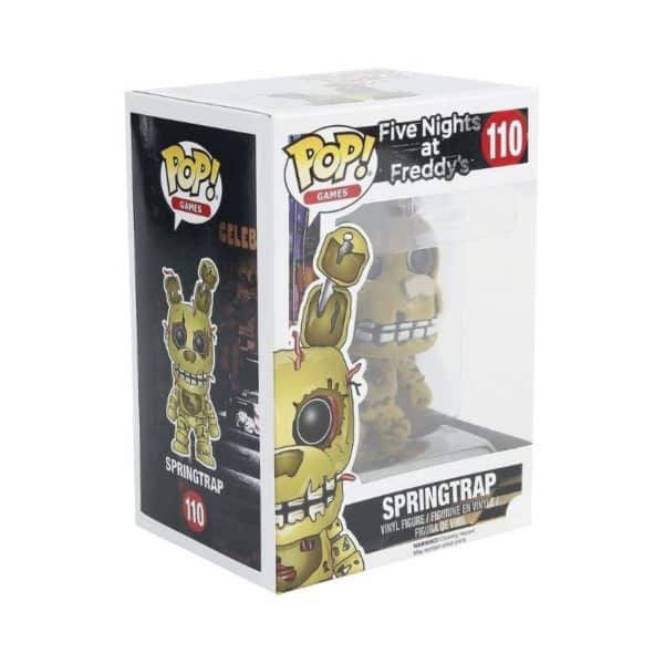 Funko Pop Springtrap # 110 Flocked Gamestop Exclusive Five Nights At Freddys