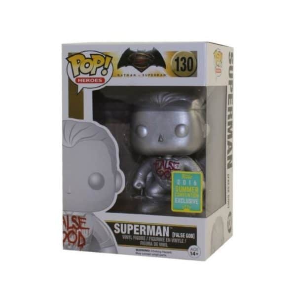 Funko Pop Superman False God # 130 Batman Vs Superman Exclusive