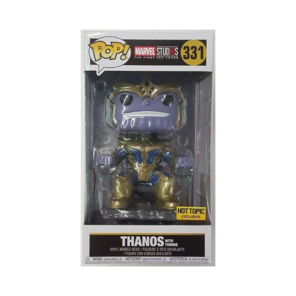 Funko Pop Thanos On Throne # 331 Marvel Studios 6 Inch