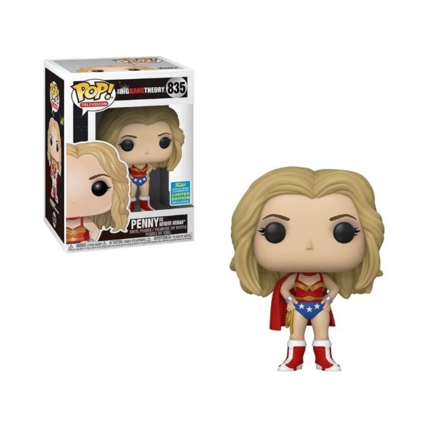 Funko Pop The Big Bang Theory Penny As Wonder Woman # 835 Summer Convention