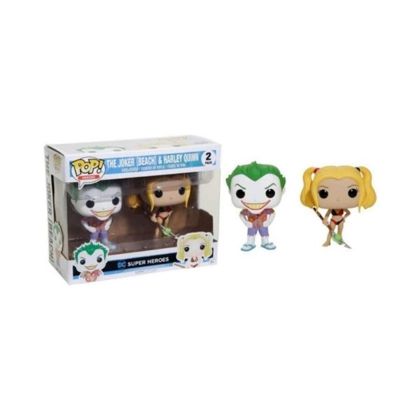 Funko Pop The Joker & Harley Quinn Beach 2 Pack