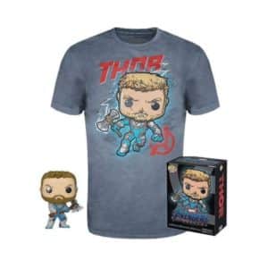 Funko Pop Thor T Shirt Box Set Avengers Endgame Size Medium