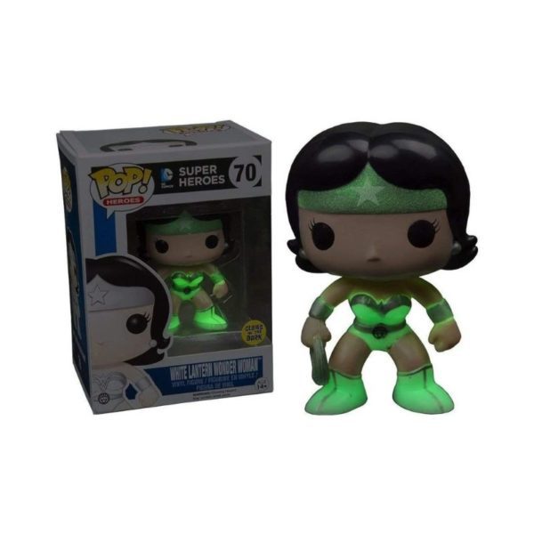 Funko Pop White Lantern Wonder Woman # 70 GITD Dc