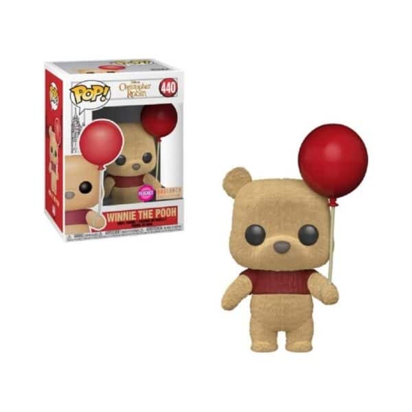 Funko Pop Winnie The Pooh # 440 Christopher Robin Flocked Exclusive