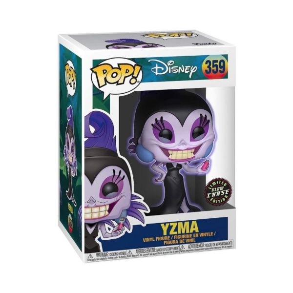 Funko Pop Yzma # 359 Disney Emperors New Groove Chase GITD