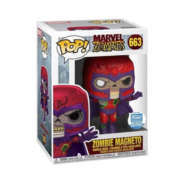 Funko Pop Zombie Magneto # 663 Marvel Zombies Limited Edition