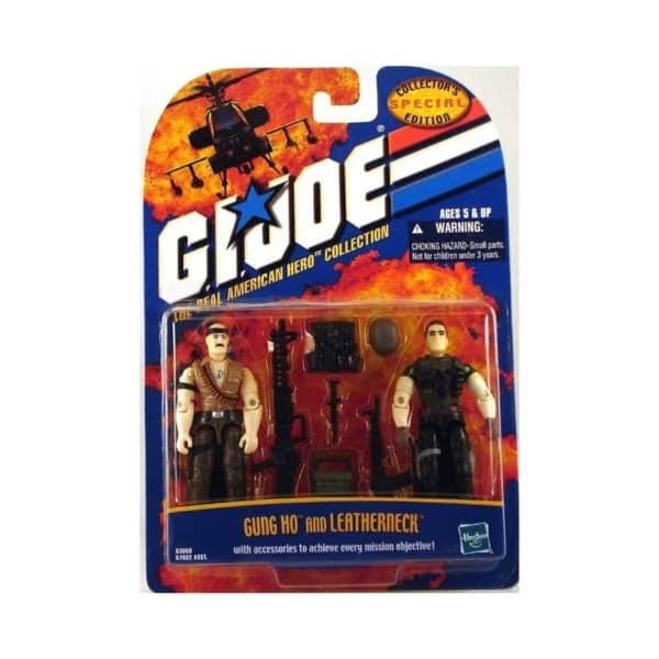 Gi Joe Gung Ho & Leatherneck Special Collector's Edition 2 Pack 3.75