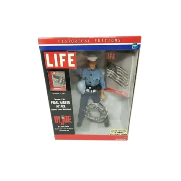 Gi Joe LIFE Historical Edition US Navy Sailor Pearl Harbor Attack 12 Inch