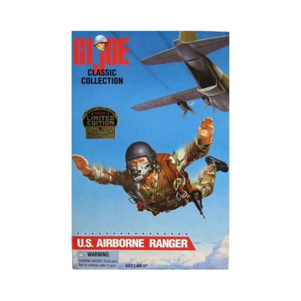 Gi Joe US Airborne Ranger Classic Collection African American 12 Inch