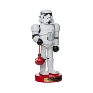 Kurt Adler Stormtrooper With Ball Ornament Nutcracker 12 Inch