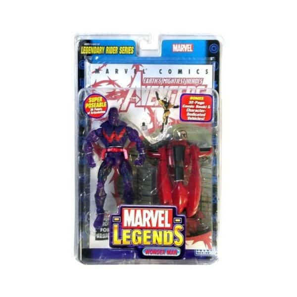 Marvel Legends Legendary Riders Wonder Man Clear Purple