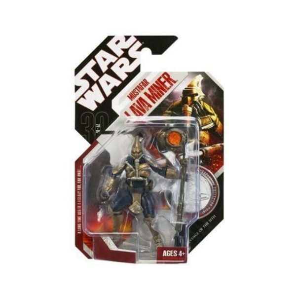Mustafarian Lava Miner 30th Silver Coin Star Wars Hasbro 3.75