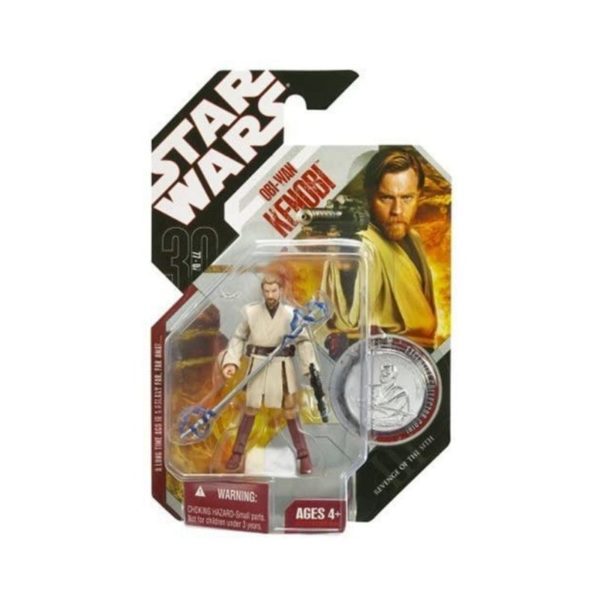 Obi Wan Kenobi 30th Silver Coin Hasbro 3.75