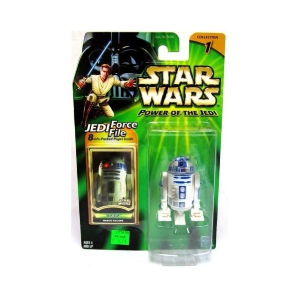 R2D2 Naboo Escape Star Wars Power Of The Jedi Force File 3.75