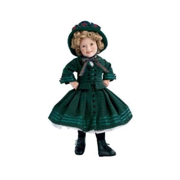 Shirley Temple The Littlest Rebel Doll Danbury Mint 12 Inch