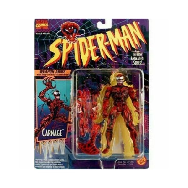 Spider Man The Animated Series Carnage Toy Biz