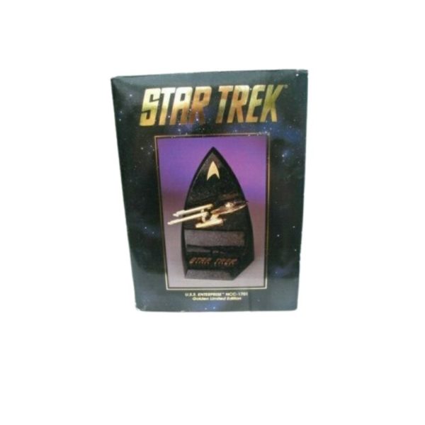 Star Trek U.S.S. Enterprise NCC 1701 Golden Limited Edition
