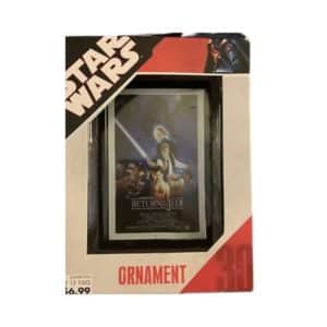 Star Wars 30th Aniversary Trilogy Movie Poster Christmas Ornament