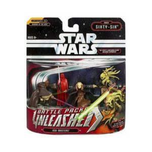 Star Wars Unleashed Battle Pack Jedi Masters 4 Pack Order Sixty Six 2 Inch