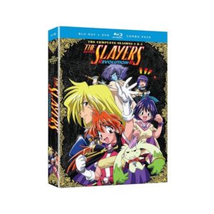 The Slayers Evolution Complete Seasons 4 & 5 Anime Blu ray DVD Combo