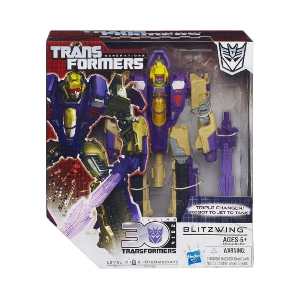 Transformers Generations Blitzwing Triple Changer Hasbro