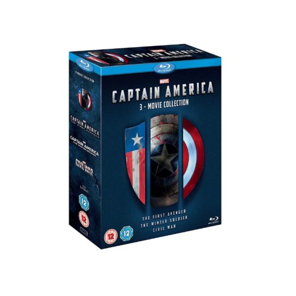 Captain America 3 Movie Collection Bluray