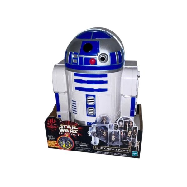 R2 D2 Star Wars Episode 1 Carryall Playset Exclusive Destroyer Droid 3.75