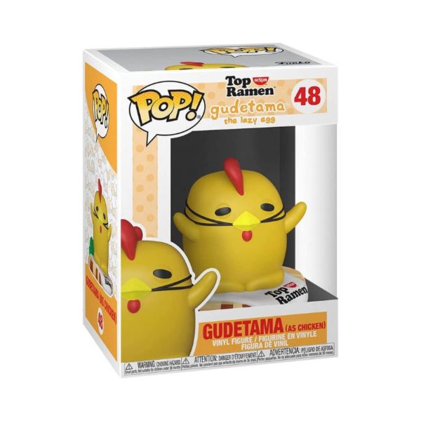 Funko Pop Gudetama As Chicken # 48 Top Ramen Lazy Egg