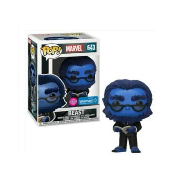 Funko Pop Beast # 643 Marvel Flocked Exclusive 20th Anniversary