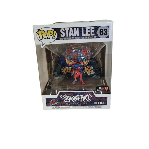 Funko Pop Stan Lee # 63 Marvel Street Art GameStop Exclusive