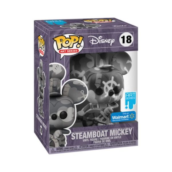 Funko Pop Steamboat Mickey # 18 Disney Art Series Exclusive