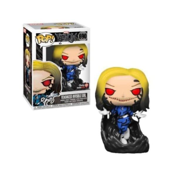 Funko Pop Venomized Invisible Girl # 690 Gamestop Exclusive Marvel