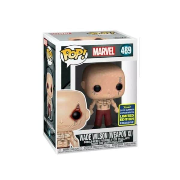 Funko Pop Wade Wilson # 489 Weapon XI SDCC 2020 Exclusive Marvel