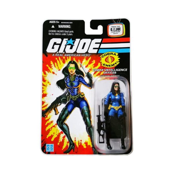 Gi Joe Baroness Cobra Intelligence Officer 25th Anniversary Cartoon Series 3.75
